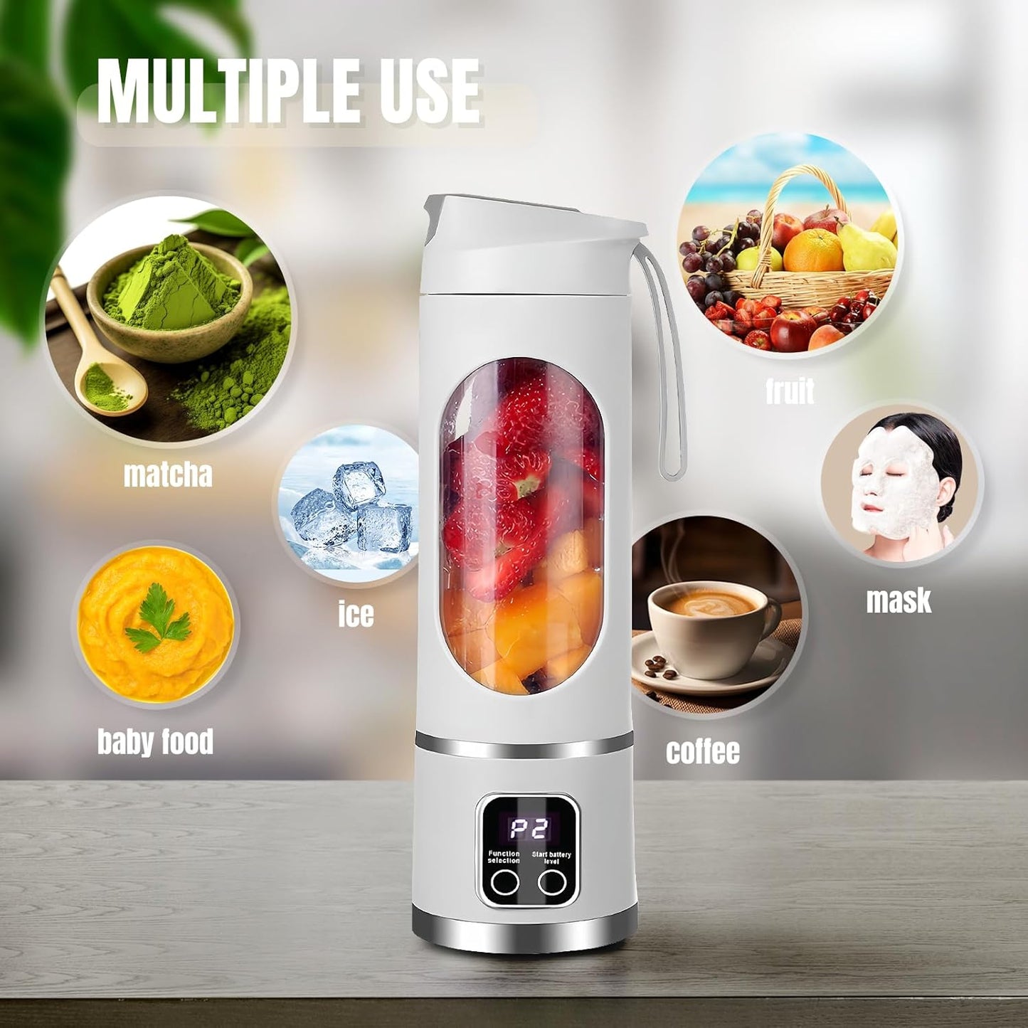 Rechargeable Portable Juicer